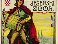Zagrebački zbor. Plakat 1910. godine